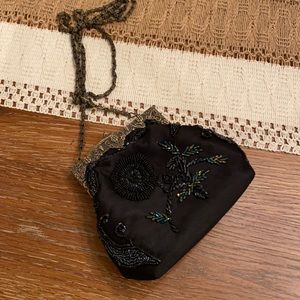 Cute Black Evening Bag NWOT